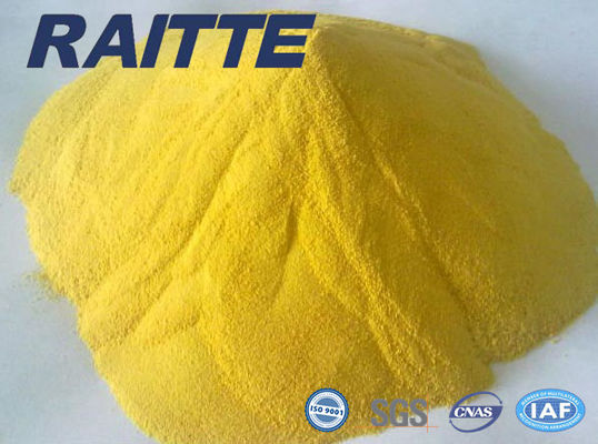 El cloruro Pac del polialuminio del grado de la industria por aspersión el polvo amarillo del secado